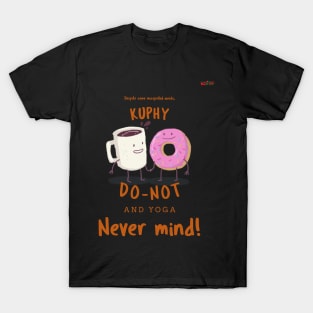 Coffee Yoga T-Shirt